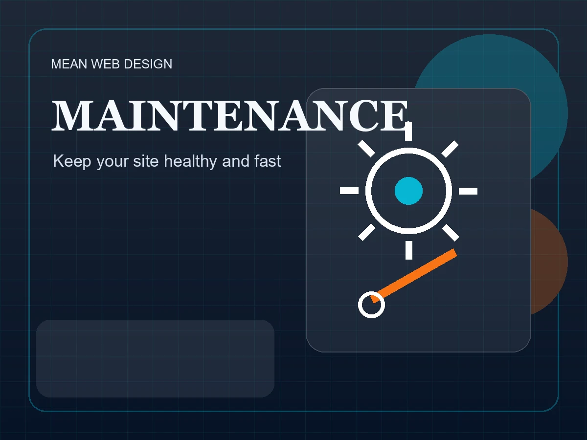 Website maintenance and support